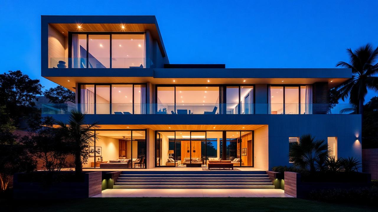 Luxury modern villa